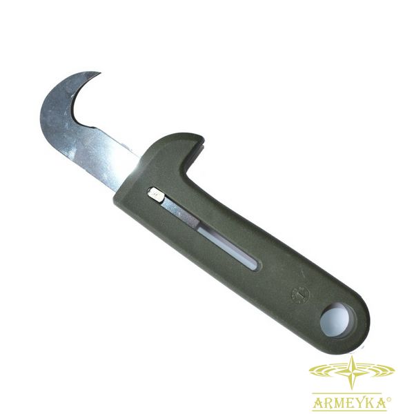 Нож стропорез олива нержавеющая сталь Оригинал Франция 644020B фото