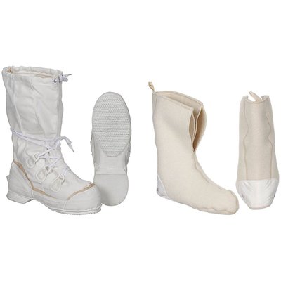 Бахилы арктические ботинки mukluk (с утеплителем + 1 комплект стелек) белый комбинированнный Оригинал Канада 618518_ фото