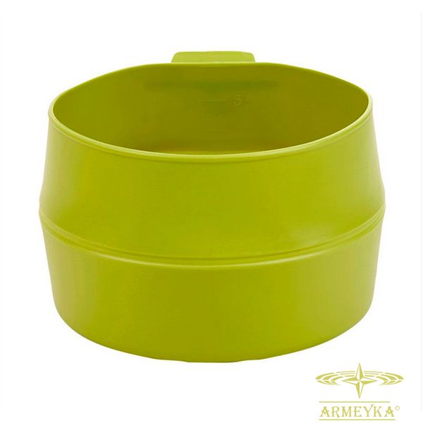 Кружка складная wildo fold-a-cup® 600 ml. салатовый пищевой пластик Швеция 14605915 фото