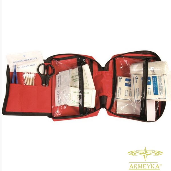 Аптечка набор первой помощи "medium pack" красный нейлон Mil-Tec Германия 16025910 фото