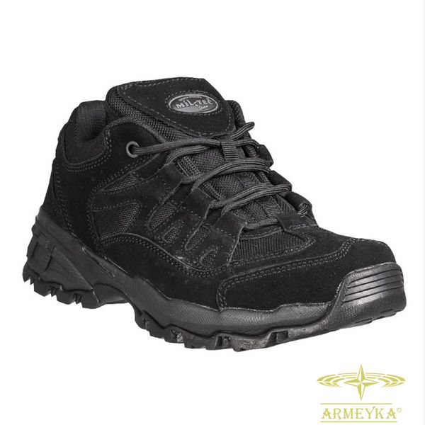 Полуботинок боевой (кроссовок) trooper squad shoes 2,5" черный замш Mil-Tec Германия 12823502 фото