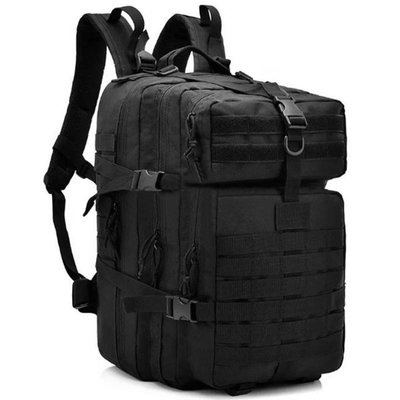 Рюкзак тактичний 45l (tosh) чорний оксфорд PRC Y300037A фото