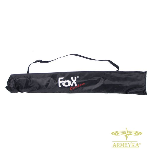Палки трекинговые fox outdoor черный алюминий MFH Германия 39303 фото