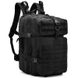 Рюкзак тактичний 45l (tosh) чорний оксфорд PRC Y300037A фото 1
