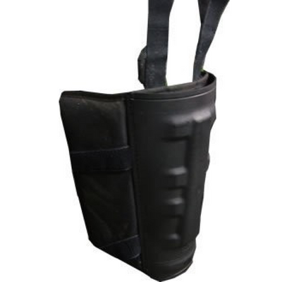 Баллистическая защита бедер protecop thigh protection черный abs пластик Оригинал Франция 124592 фото