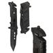 Нож тактический складной, automesser черный сталь Mil-Tec Германия 15319600 фото 2