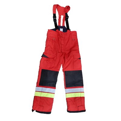 Бойовка штаны пожарного tacconi s.p.a. красный огнеупорный Швейцария H789690 фото
