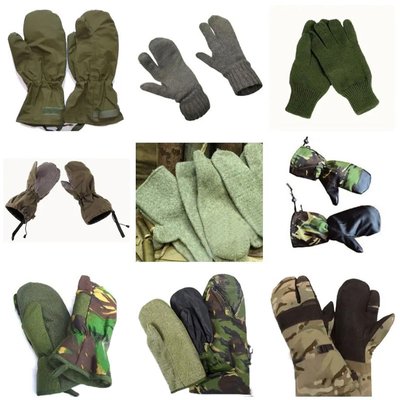 ОПТ mix армейских рукавиц (оптом, цена за 1 кг.). сорт-1 комбинированный NATO оригинал 784179opt фото