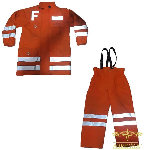 Бойовка комплект пожарного ploucquet оранжевый огнеупорный Швейцария HK789714 фото