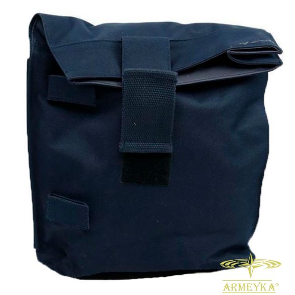 Сухарка протигазна сумка (без плечової лямки) темно-синій кордура Оригінал Нідерланди 785594_ фото