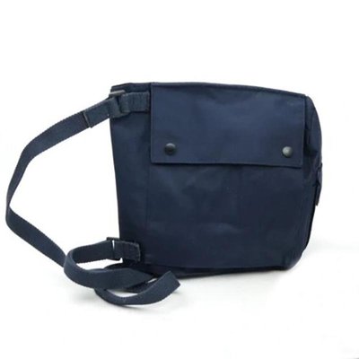 Сухарка протигазна сумка (з плечовою лямкою) темно-синій кордура Оригінал Нідерланди 785594 фото