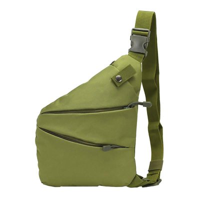 Сумка однолямкова sling bag multifunctional олива оксфорд PRC Y300021B фото