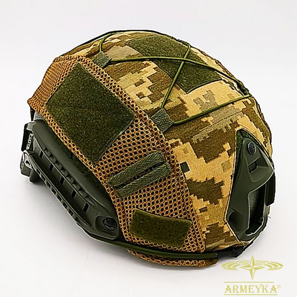 Кавер_ для шлема fast (с сеткой) мм-14 смесовая UA Y100009W фото