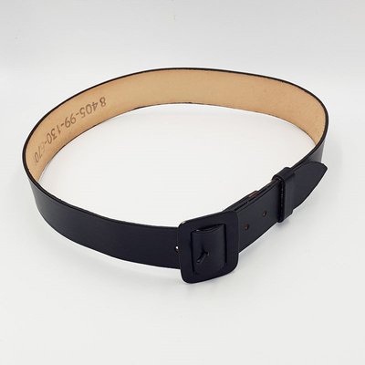 Ремінь Брючний trouser belt 3,5 см. чорна шкіра Оригінал Британія 454591 фото