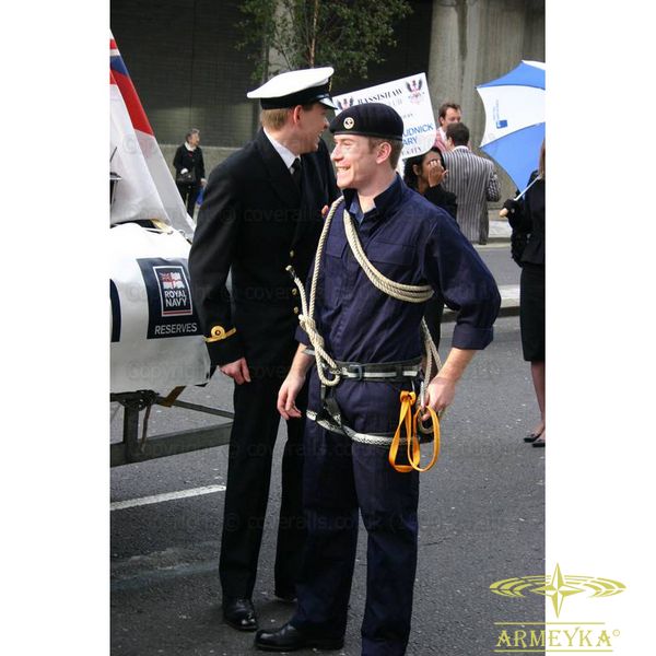 Комбінезон механіка вмс royal navy (вогнестійка) темно-синя бавовна Оригінал 283811 фото
