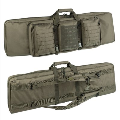 Чохол для зброї сумка-рюкзак (для двох одиниць зброї) олива оксфорд Mil-Tec Німеччина 16193401 фото