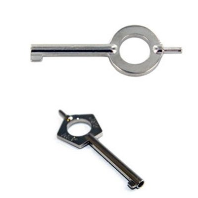 Ключ для наручников стальной металл Оригинал Британия 292408 фото