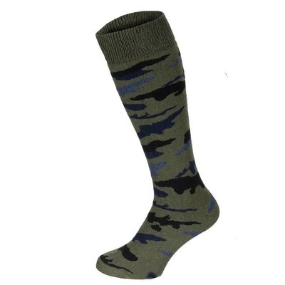 Термошкарпетки армійські (подовжені) scarpa olive camo 35% polyester, 63% cotton, 2% spandex Оригінал Італія 13530T фото