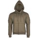 Спортивная куртка tatctical hoodie олива трехнитка Mil-Tec Германия 11472012 фото 1