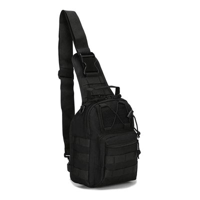 Сумка тактична sling bag multifunctional 4l. (Dalley) чорний оксфорд PRC Y300030A фото
