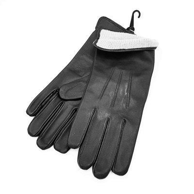 Перчатки с утеплителем черный кожа Оригинал Голландия 125214 фото