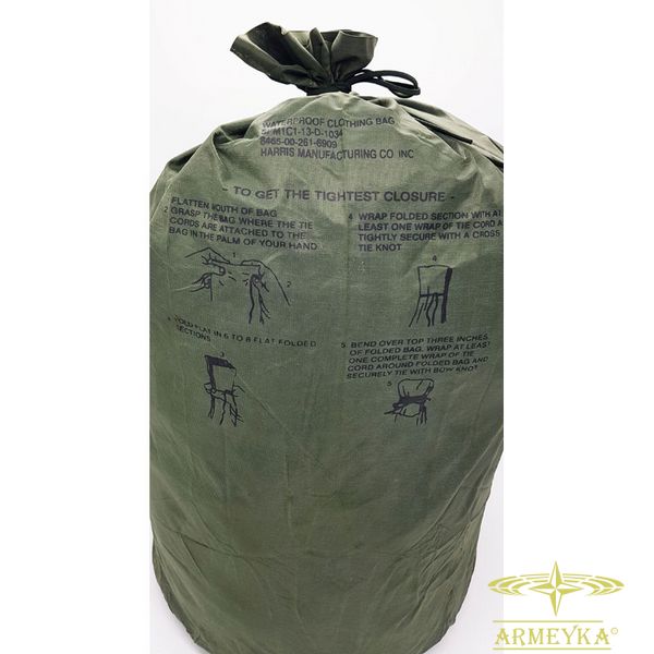 Баул waterproof clothing bag олива влагостойкий Оригинал США 785563 фото