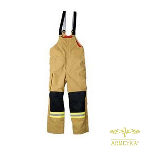 Бойовка штани пожежного safety masteas бежевий вогнетривкий Оригінал Нідерланди H789642 фото