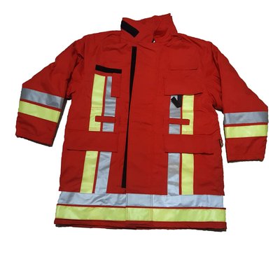 Бойовка куртка пожарного st protect s.p.a. красный огнеупорный Швейцария K789694 фото