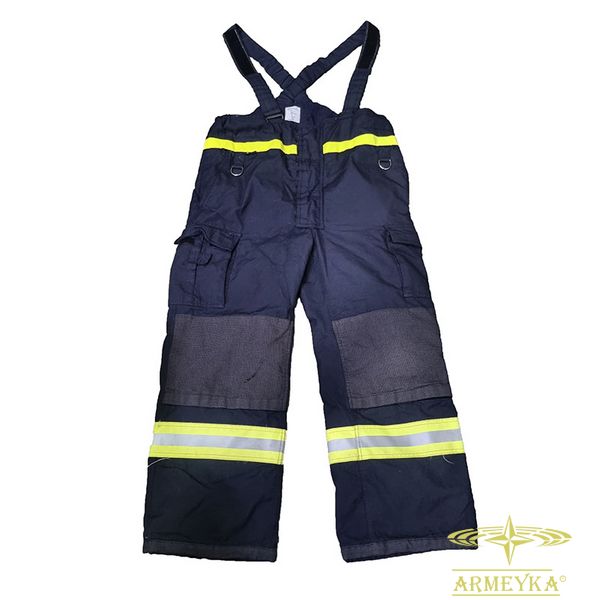 Бойовка штаны пожарного tacconi s.p.a. темно-синий огнеупорный Швейцария H789696 фото