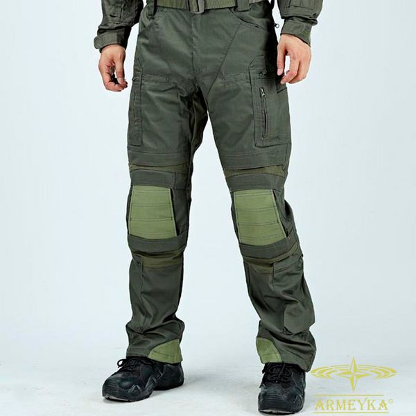 Комплект тактичні штани+ubacs олива змішаний PRC Y010001B фото