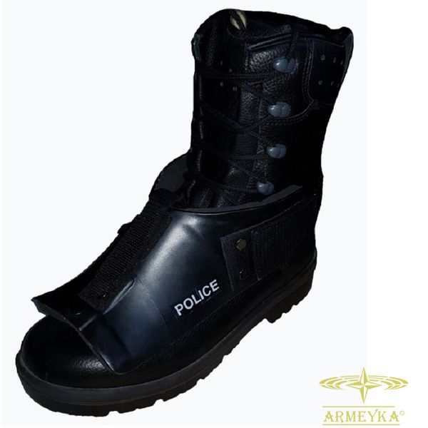 Баллистическая защита обуви черный пластик Оригинал Британия 124628 фото