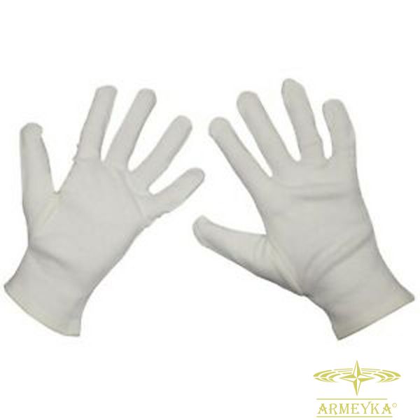 Рукавички gloves inner for protective nbc (парадні) біла бавовна Оригінал Британія 173217 фото