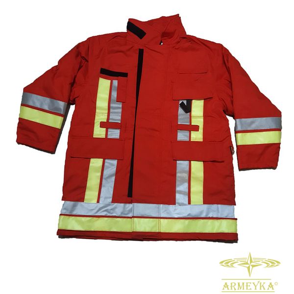 Бойовка куртка пожежного st protect s.p.a. червоний вогнетривкий Швейцарія K789694 фото