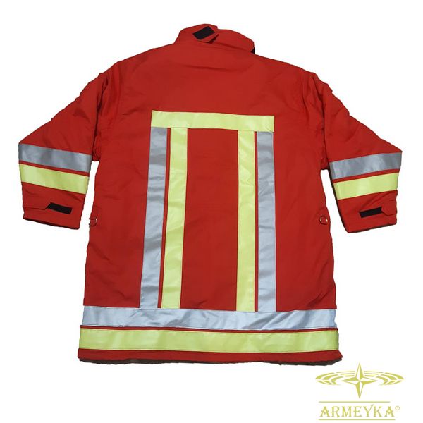 Бойовка куртка пожарного st protect s.p.a. красный огнеупорный Швейцария K789694 фото