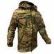 Тактична флісова кофта зі знімним капюшоном та мембранними вставками Softshell, multicam (UA) Y030039X фото 1