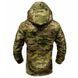Тактична флісова кофта зі знімним капюшоном та мембранними вставками Softshell, multicam (UA) Y030039X фото 5