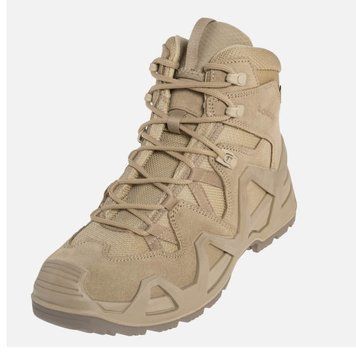 Берцы полуботинок zephyr mk2 gtx mid&reg; tf песок замш+gore-tex LOWA оригинал Германия
