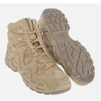 Берцы полуботинок zephyr mk2 gtx mid&reg; tf песок замш+gore-tex LOWA оригинал Германия