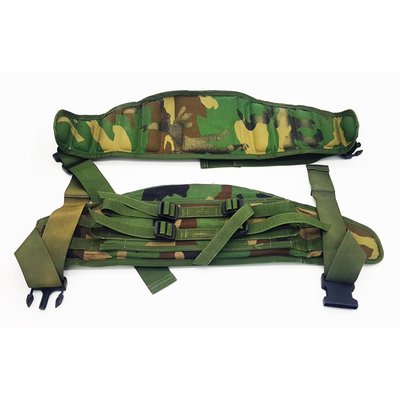 Комплектуючі рюкзаків пояс modular lightweight molle ii molded waist belt, woodland комбінований Оригінал США 630460T фото
