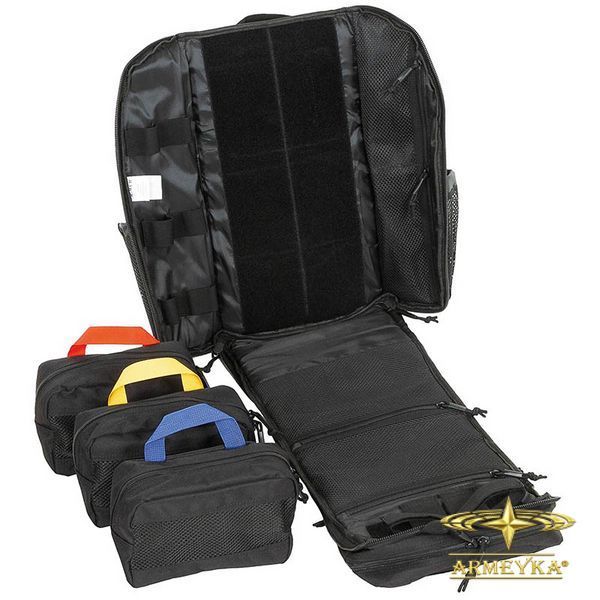 Рюкзак медицинский medic pack 30l. черный кордура MFH Германия