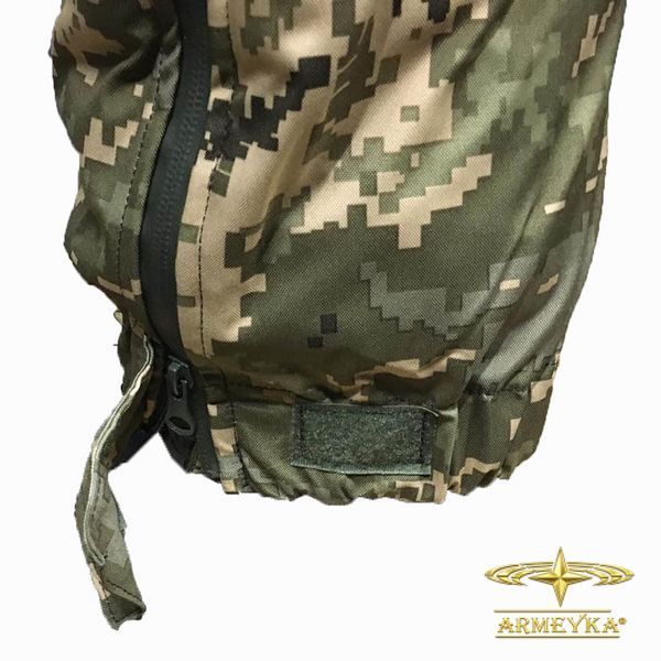 Штани зимові тактичні, напівкомбінезон waterproof, мембрана + кордура. MM-14. Україна