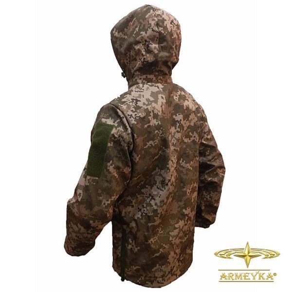 Куртка тактическая ветро/влагостойкая softshell мм-14 софшел UA