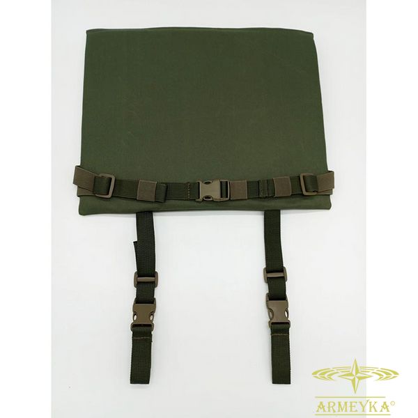 Каремат коврик-сидушка 38x30x1,1 cm. олива комбинированный UA 310003B фото
