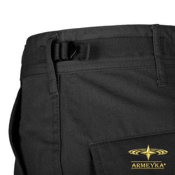 Штани BDU pants polycotton ripstop, чорний. Helikon-Tex&reg;.