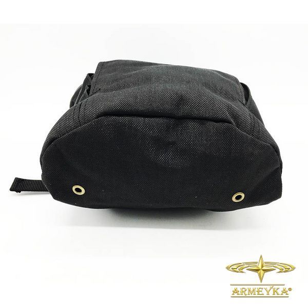 Підсумок сумка швидкого скидання з утяжкою, чорний, Cordura.
