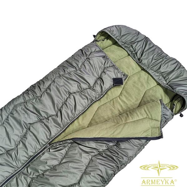 Спальный мешок зимний, влагостойкий (кокон) 200х80 см. олива синтетика UA Y310002B фото
