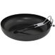 Набір посуду похідна сковорода з антипригарним покриттям чорний сталь MFH Німеччина 33613A фото 2