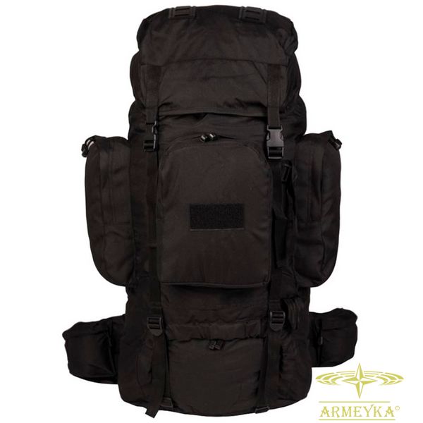 Рюкзак "recom backpack" 88l. чорний оксфорд Mil-Tec Німеччина 14033002 фото