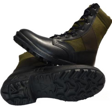 Берці Baltes Jungle Boots чорного кольору, шкіра з масляним просоченням і тканина, оригінал (Німеччина)