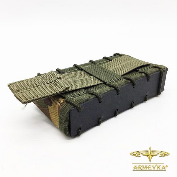 Подсумок каркасный на 1 магазин (открытый) multicam кордура UA